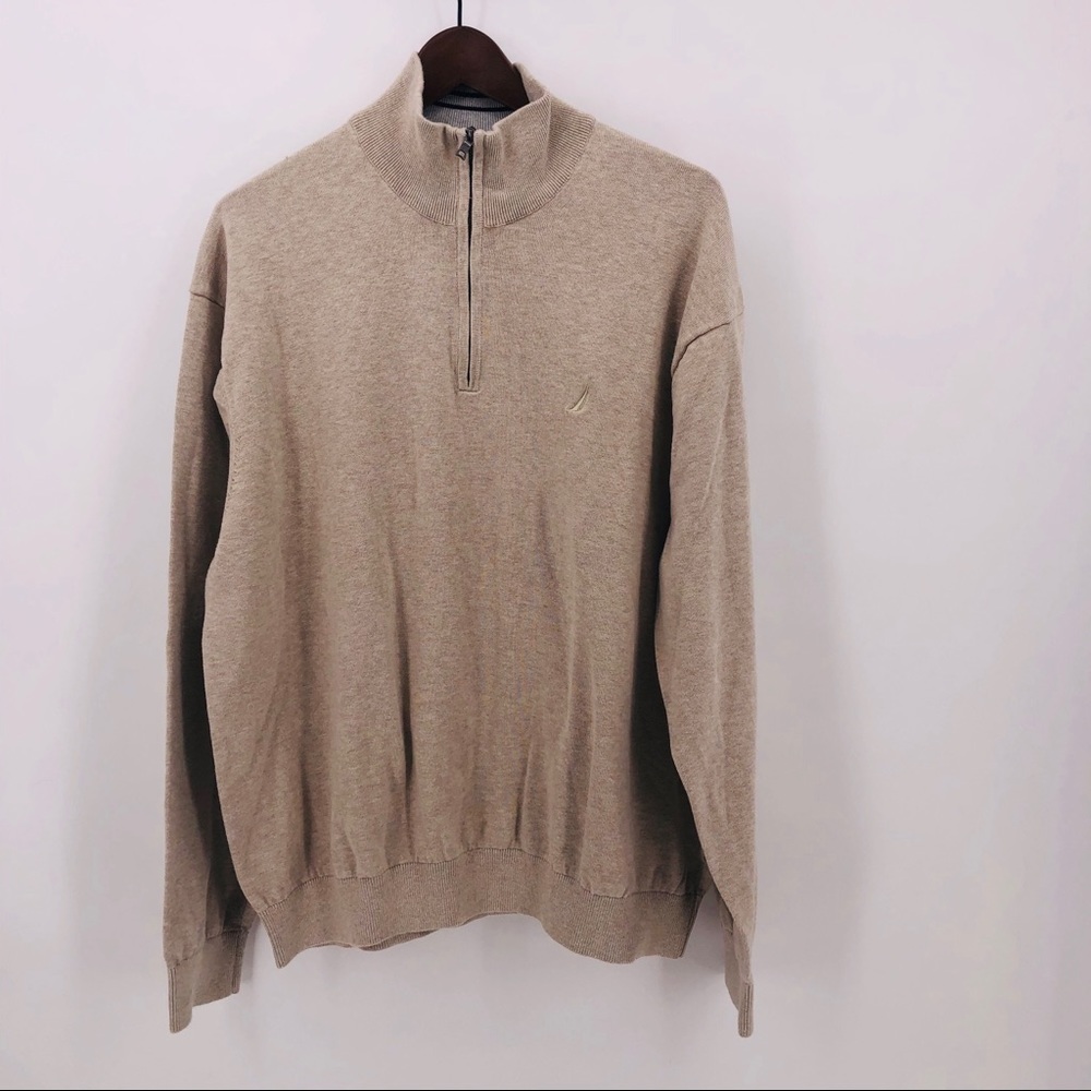 Nautica sweater pullover quarter zip size XXL